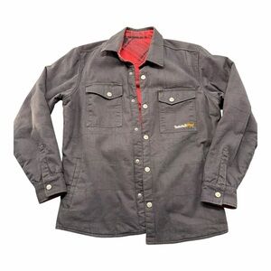 Timberland Pro Twill Mill River Fleece Work Jacket Reversible